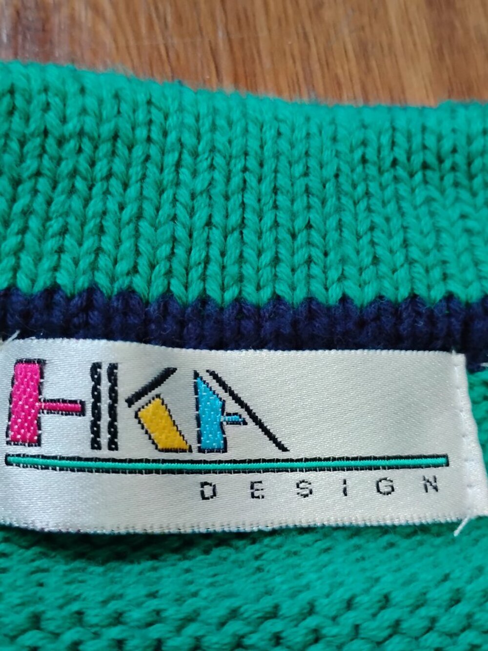 Vintage HKA Golf Cardigan Sweater - Picture 3 of 6